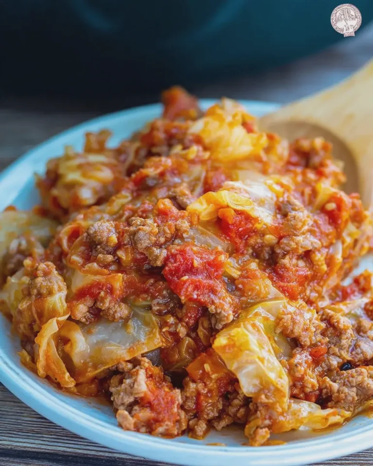 Crockpot Cabbage Roll Casserole