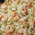 Creamy Garlic Shrimp Alfredo