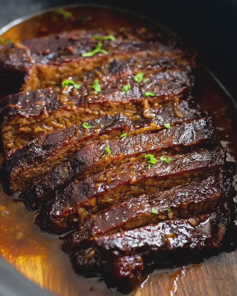 Slow Cooker BBQ Brisket