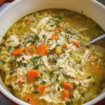 Cozy Chicken and Rice Soup