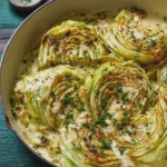Creamy Garlic Butter Cabbage