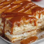 Irresistible Caramel Apple Eclair Dream Cake