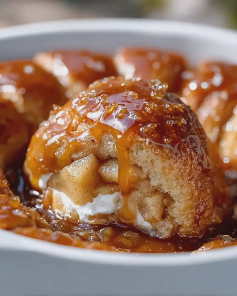 Caramel Apple Dumpling