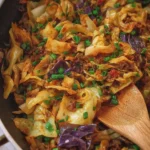 Easy Healthy One Pot Filthy Dirty Cabbage