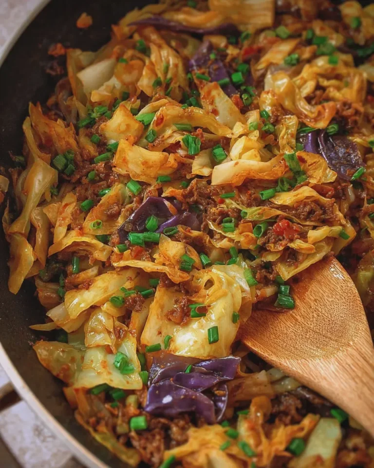 Easy Healthy One Pot Filthy Dirty Cabbage