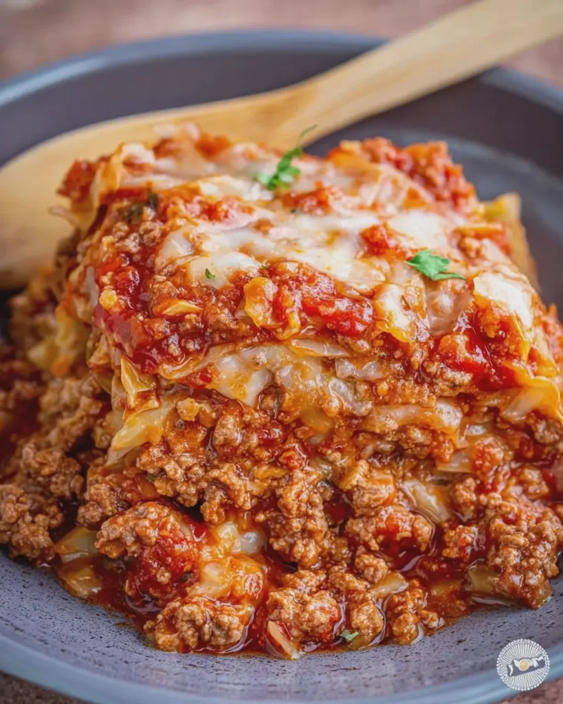 Crockpot Cabbage Roll Casserole