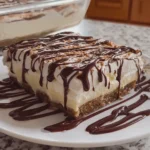 Creamy Chocolate Drizzle Dessert