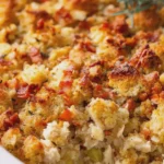 Golden Chicken and Savory Stuffing Casserole