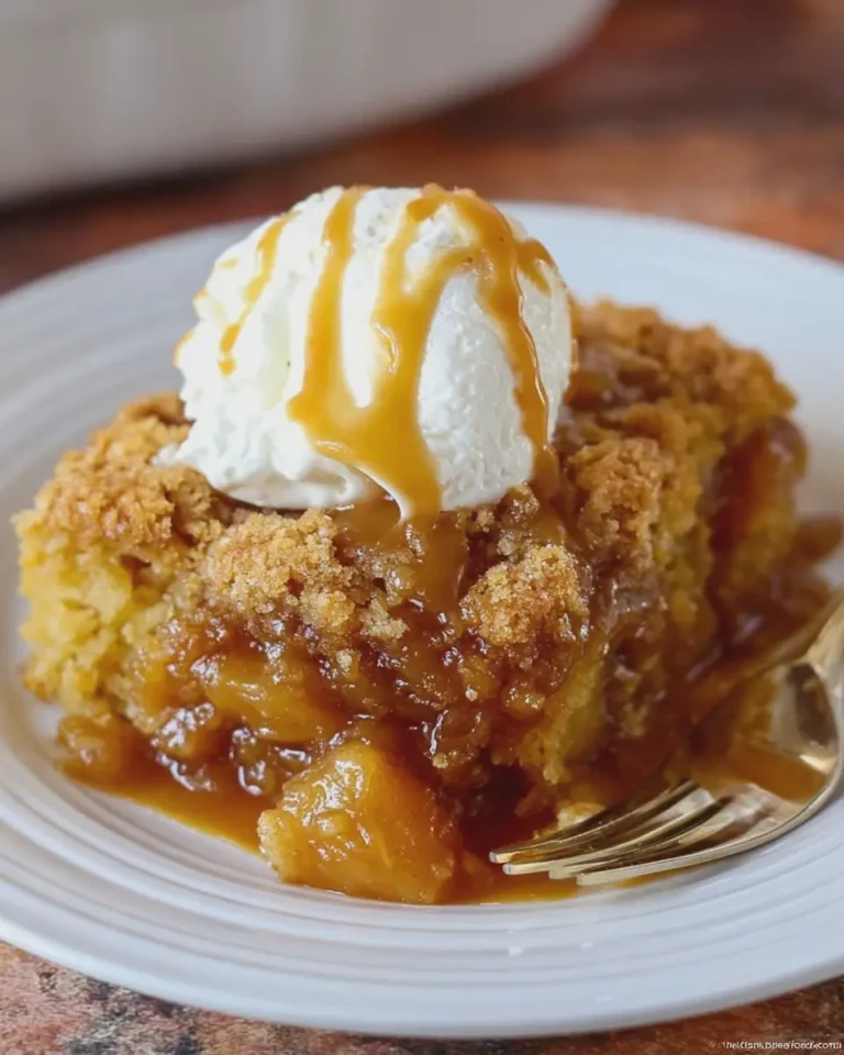 Caramel Apple Dump Cake