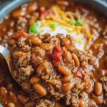 Crockpot Cowboy Beans