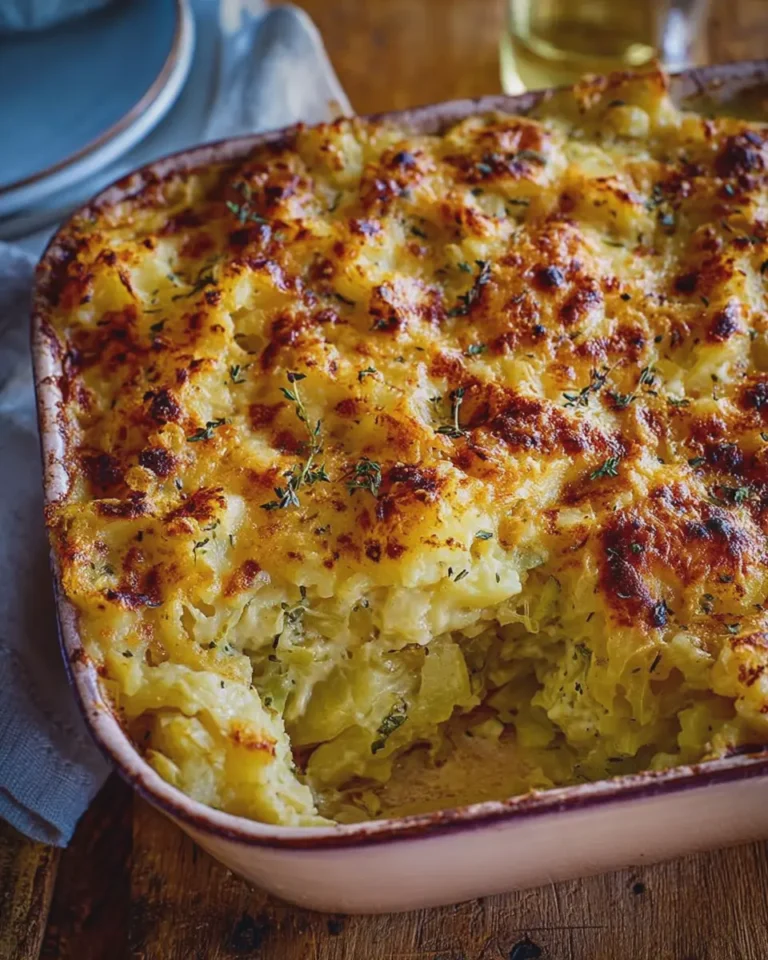 Rumbledethumps Scottish Potato Cabbage and Cheese Bake