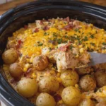 Sela Crockpot Creamy Cheddar Chicken Corn and Baby Potatoes