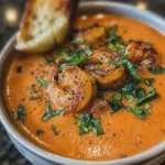 Creamy Tomato Shrimp Bisque