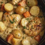 Sela Slow Cooker Creamy Chicken and Potatoes