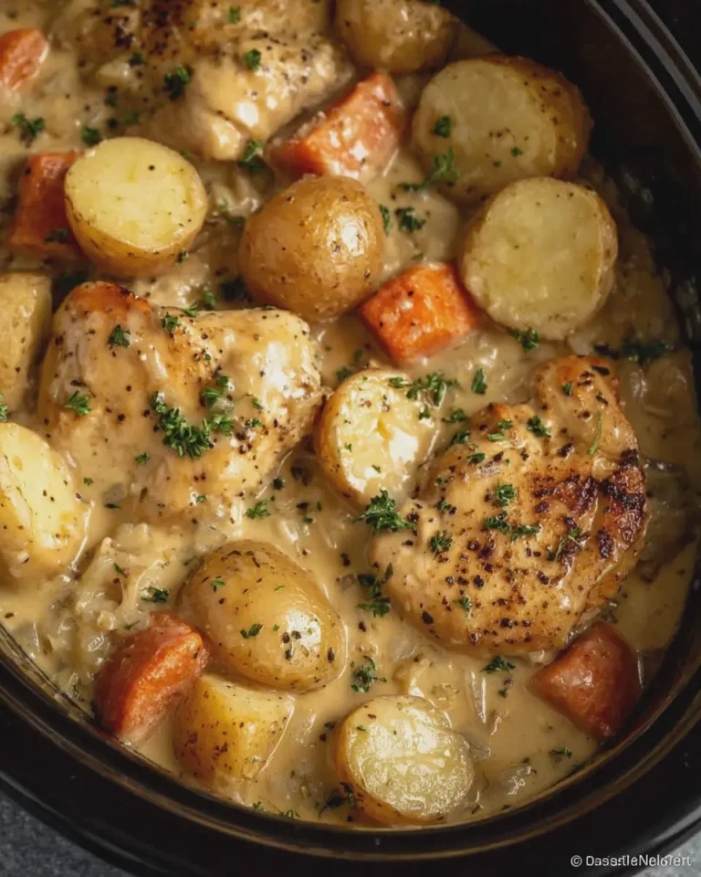 Sela Slow Cooker Creamy Chicken and Potatoes