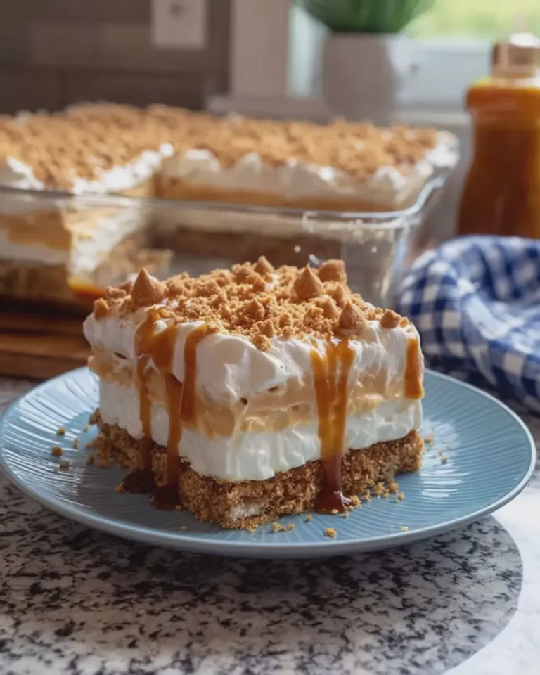 My Picky Hubby Dreamy Caramel Graham Cracker Dessert