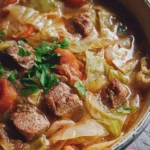 Beef and Cabbage Soup