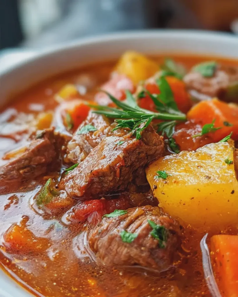 Crockpot Beef Stew Soup