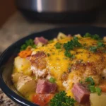 Chicken Ham Cheddar Potato