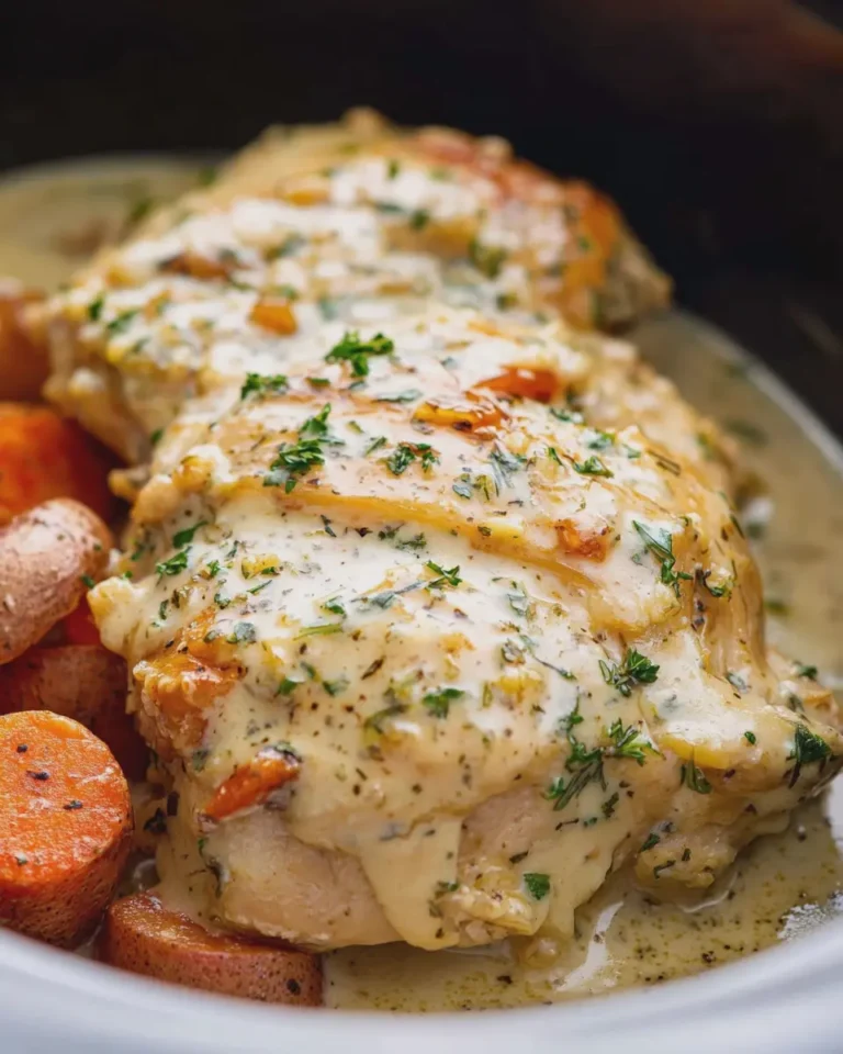 Slow Cooker Creamy Ranch Chicken