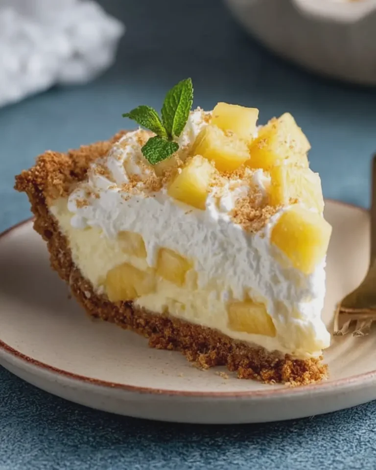 Stupid Pineapple Dream Dessert Pie