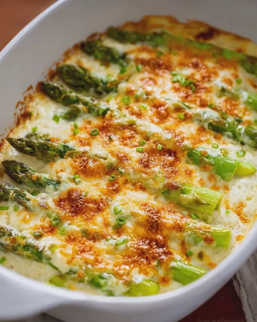 Sela Cheesy Asparagus Casserole