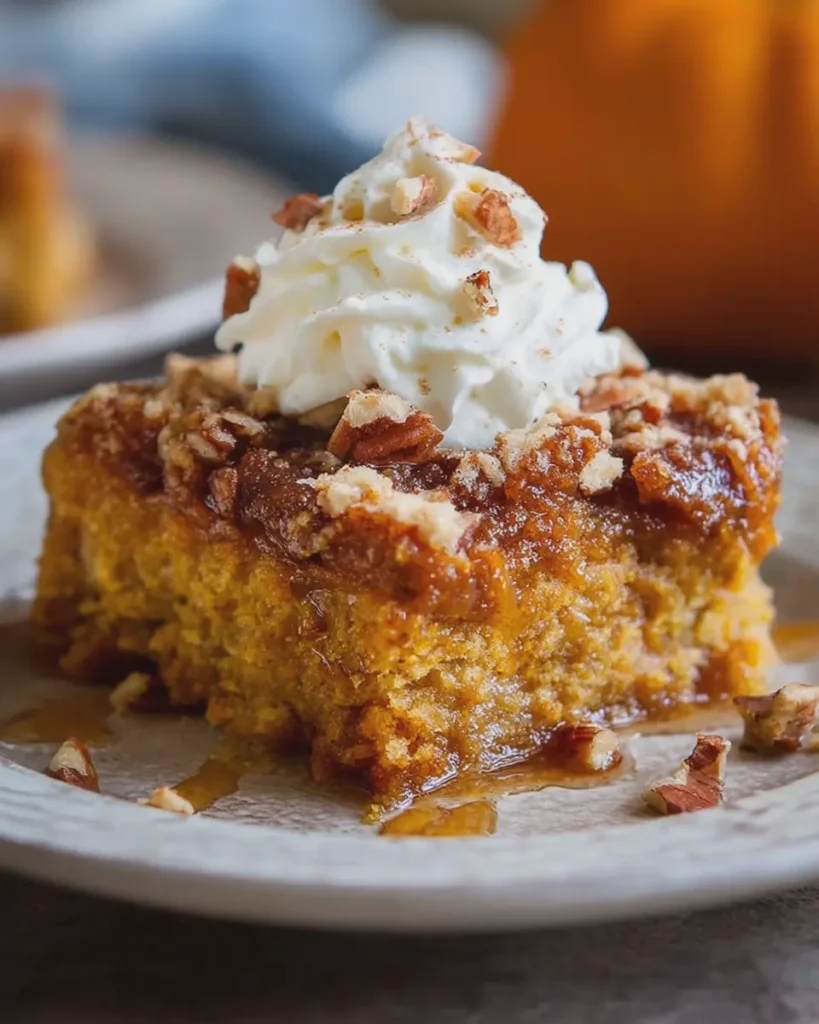 Pumpkin Dump Cake