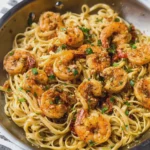 Garlic Shrimp Pasta