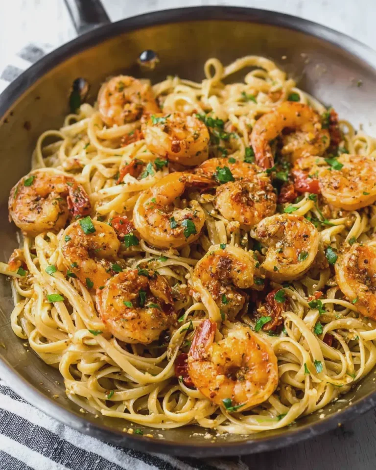 Garlic Shrimp Pasta