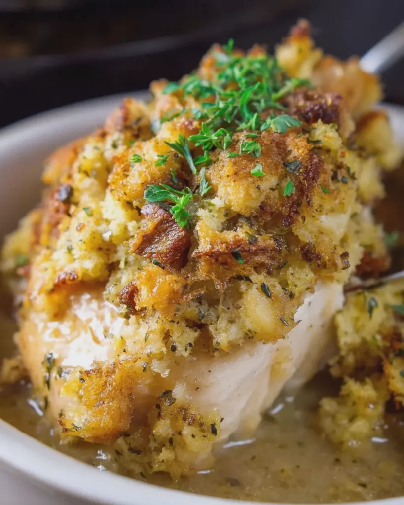 Crock Pot Chicken and Stuffing
