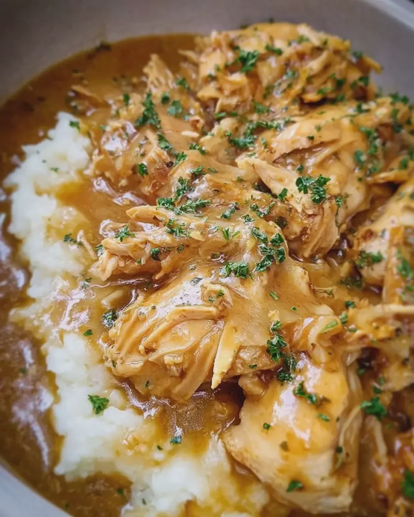 Crock Pot Chicken and Gravy