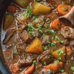 Slow Cooker Beef Stew with Tender Beef