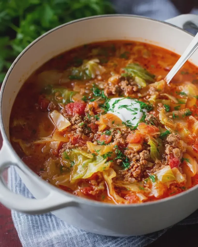 Cabbage Roll Soup