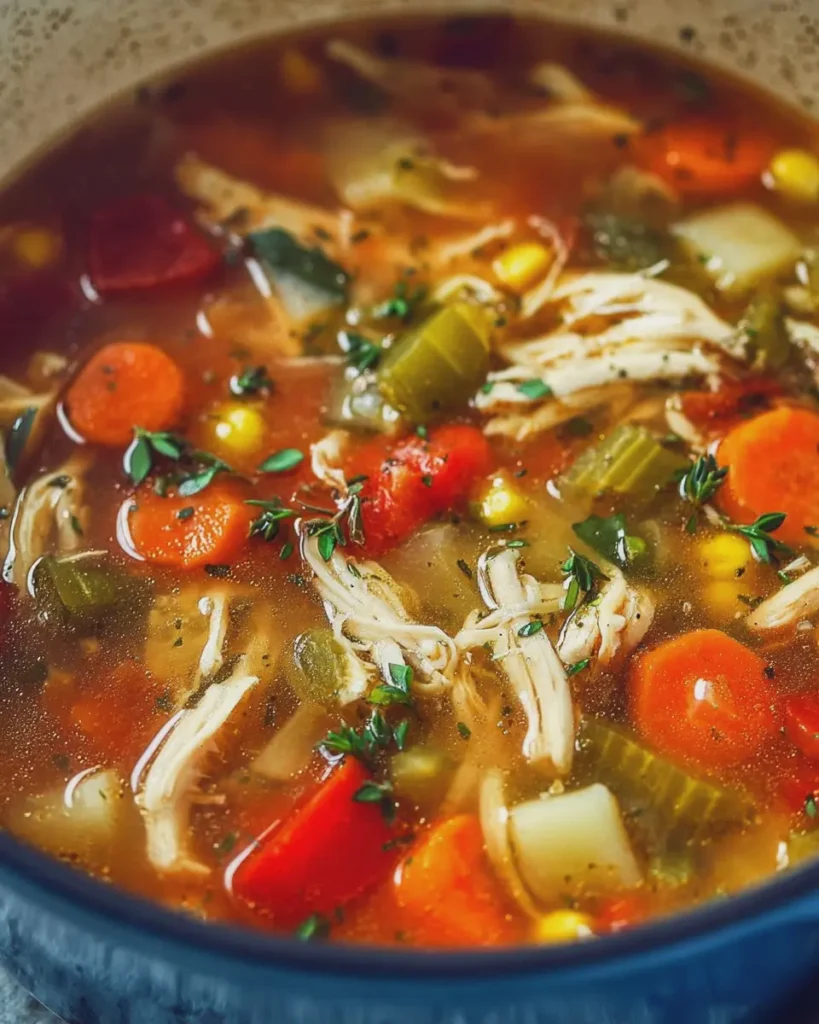 Chicken and Vegetable Soup