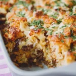 Sela Cauliflower Casserole with Minced Meat and Rice