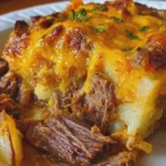 Sela Pot Roast Cheddar Potato Casserole