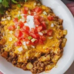 Crockpot Creamy Taco Potato Casserole