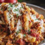 SLOW COOKER BAKED ZITI