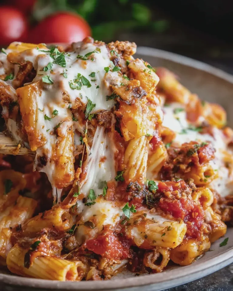 SLOW COOKER BAKED ZITI