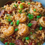 Loaded Shrimp and Sausage Jambalaya