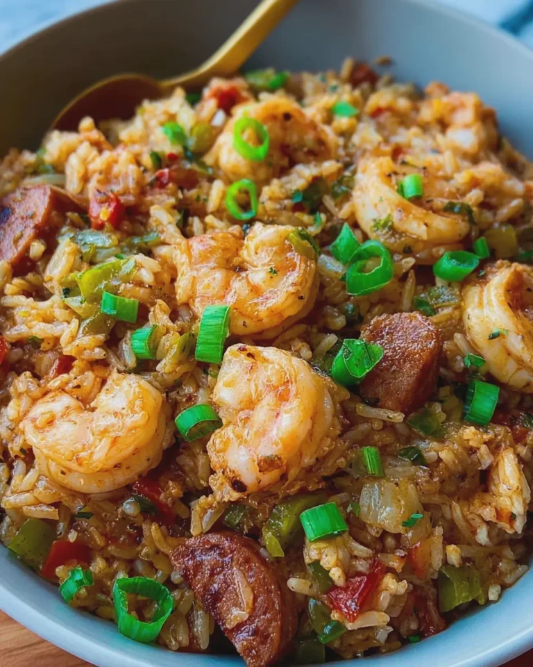 Loaded Shrimp and Sausage Jambalaya