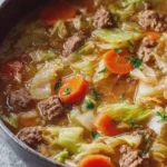 Hamburger Cabbage Soup