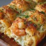 Flaky Shrimp and Crab Cheese Seafood Rolls