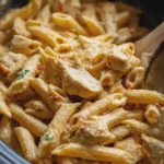 Crockpot Chicken Pasta Creamy Slow Cooker Family Favorite