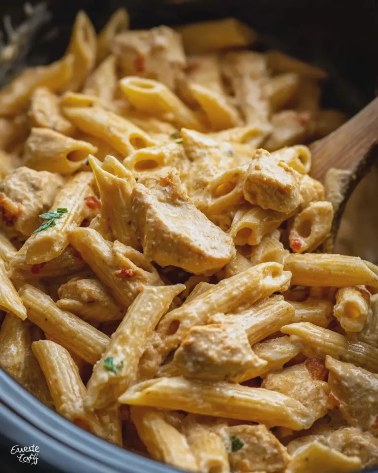Crockpot Chicken Pasta Creamy Slow Cooker Family Favorite