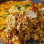 Sela Queso Chicken and Rice Bake