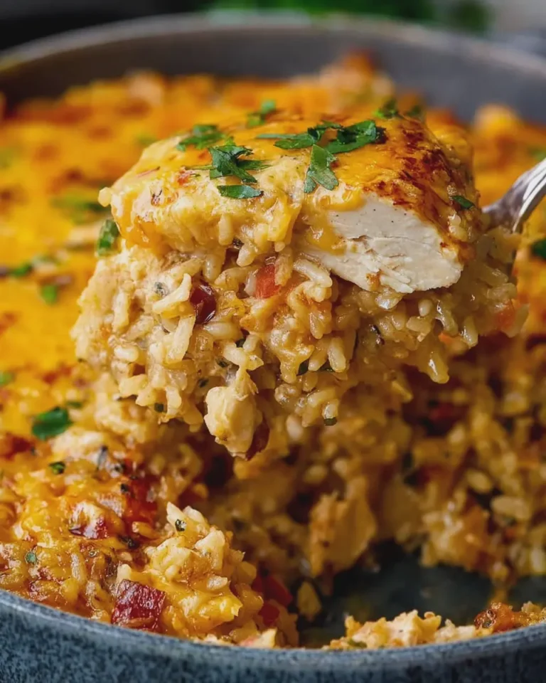 Sela Queso Chicken and Rice Bake