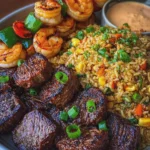 Sela Hibachi Steak and Shrimp Fried Rice