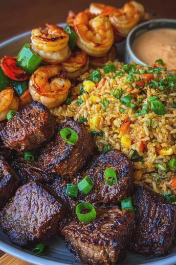 Sela Hibachi Steak and Shrimp Fried Rice