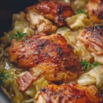 Slow Cooker Chicken and Cabbage